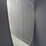 Freeform mirror spaceage 1950s  - 74x39cm