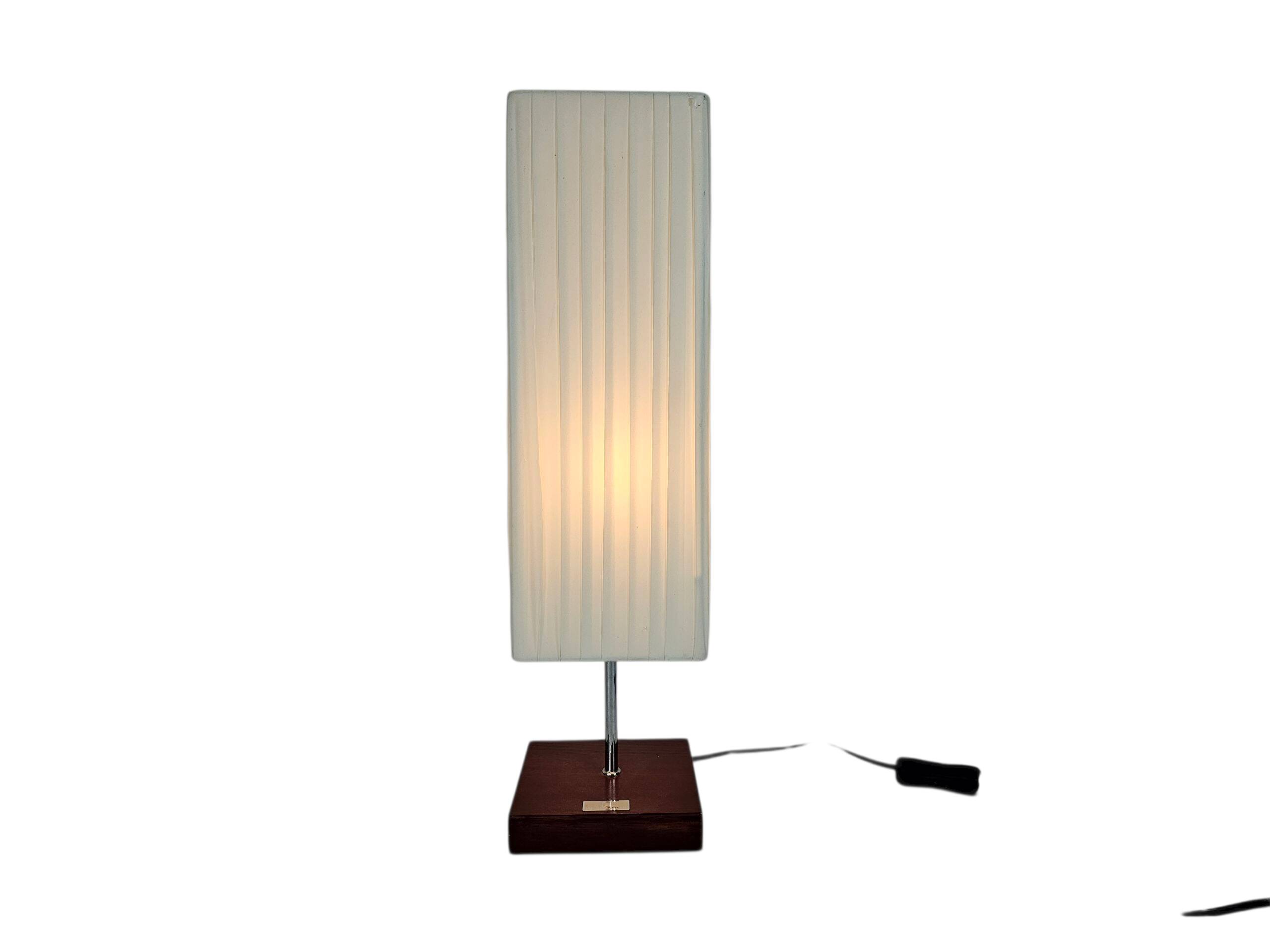 Boxford Holland - Jan des Bouvrie - table lamp - teak - 80's