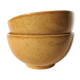 Vintage bowls in glazed stoneware