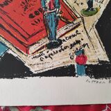 Army of Napoleon - Original lithograph signed - André Cottavoz