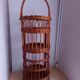 Vintage rattan bar service