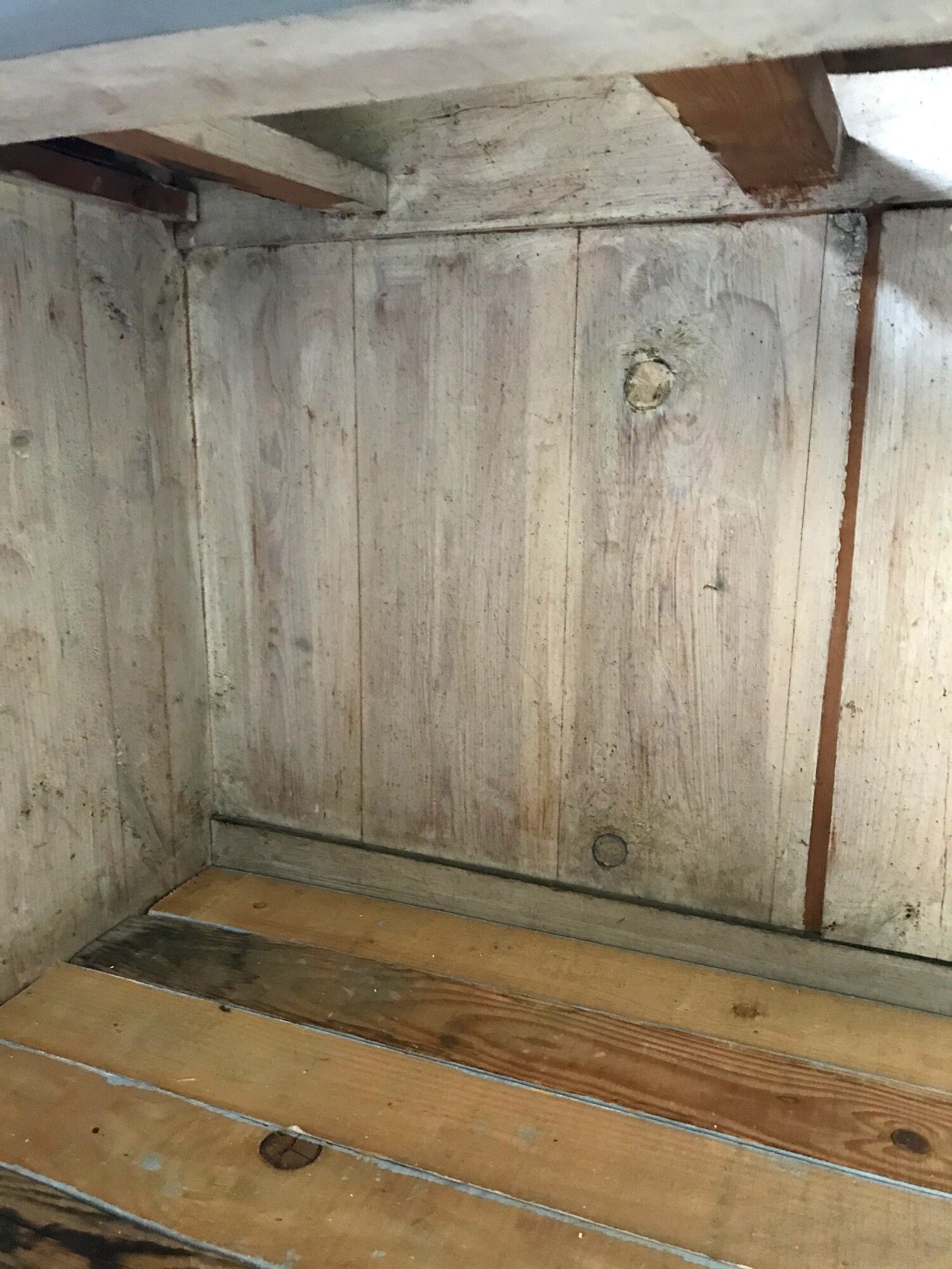 Antique bathroom furniture double sink marble top