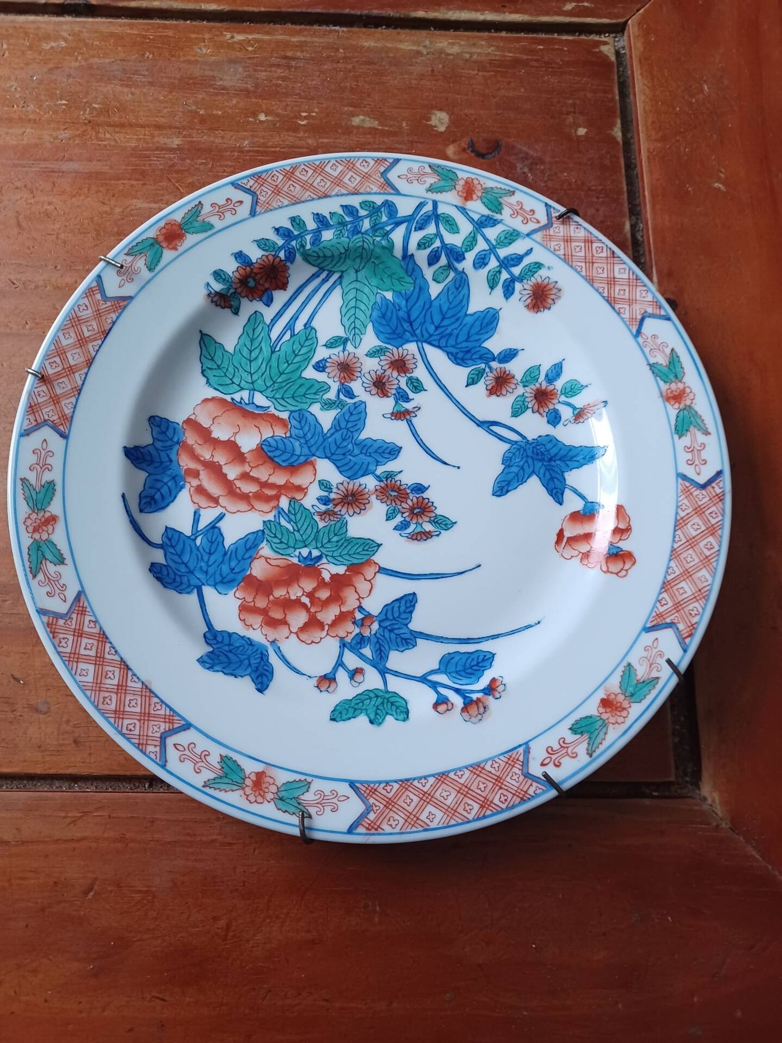 Chinese plate in porcelain Macau