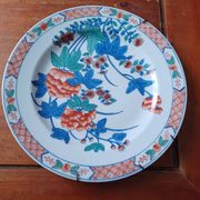Chinese plate in porcelain Macau