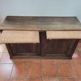 Craft furniture with sliding oak doors