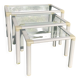 Set of 3 nesting tables from the 1970s.