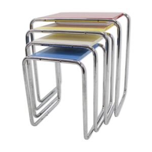 Tables gigognes B9 Bauhaus - marcel