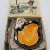 Empty ceramic pocket Foumaintraux Pierrick bigoudène Breiz in its box
