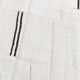Tapis Kilim contemporain vintage Off White et noir 7x10, 218x307 cm