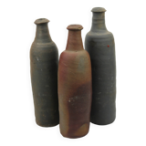 Bouteilles anciennes en grès français