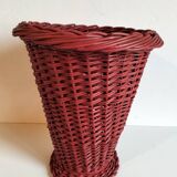 Rattan plant pot