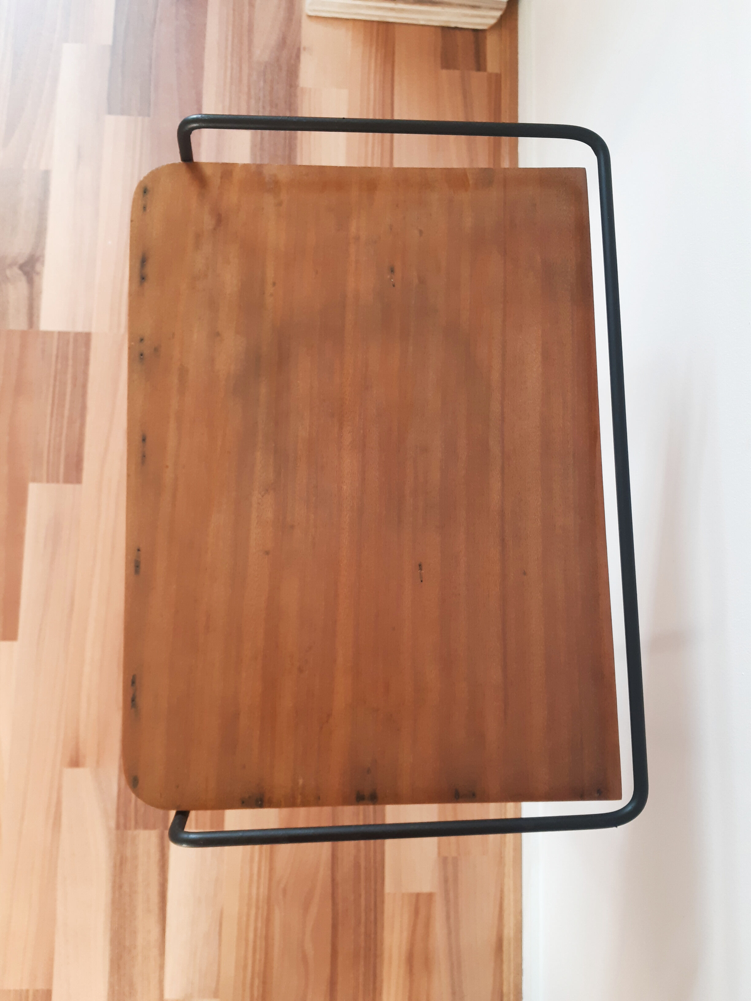 Vinyl door table, electrophone holder, magazine holder, 50s