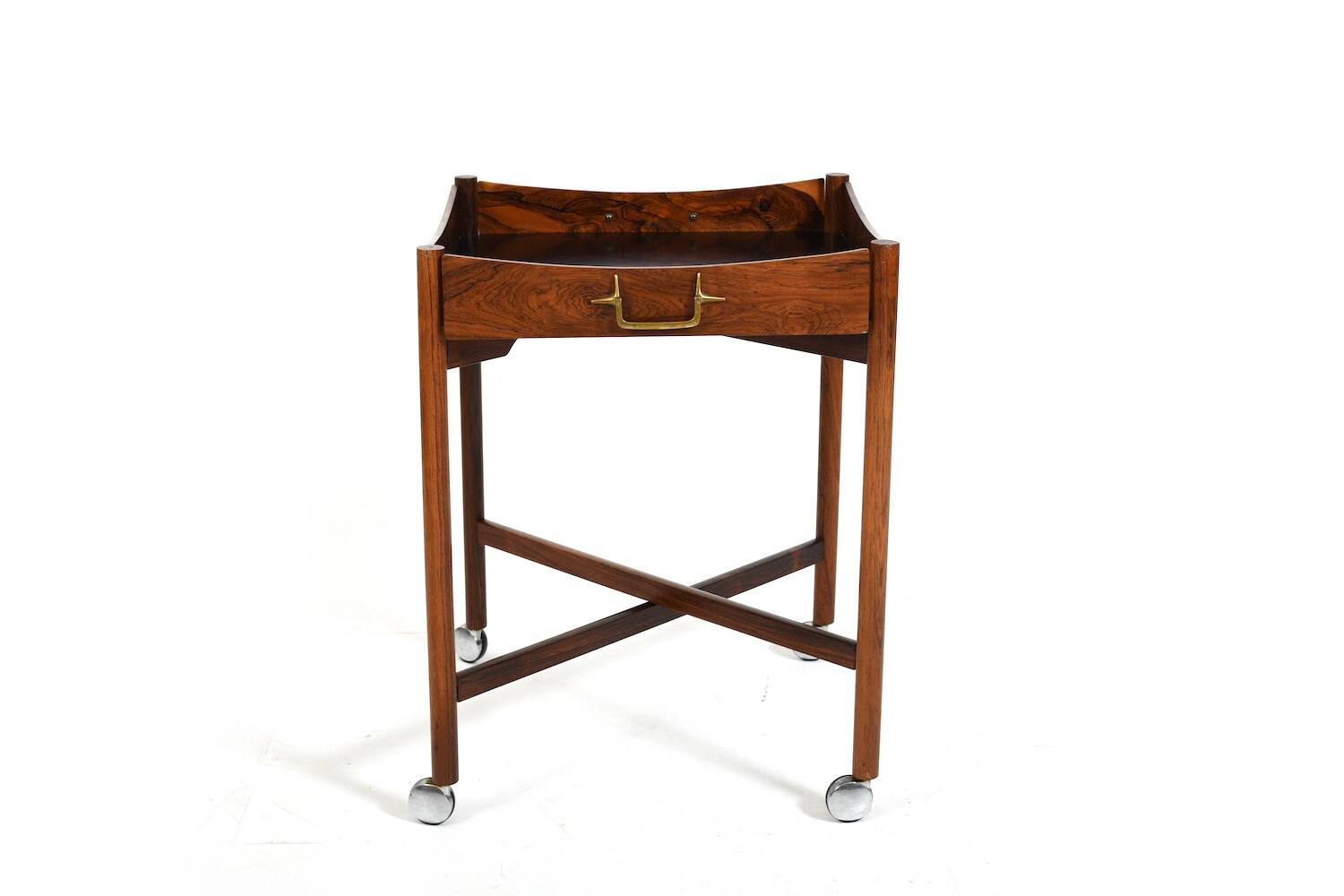 Folding Tray Table by Mogens Lysell Denmark 1960s