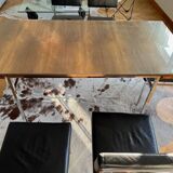 Alain Richard table and Philippon Lecoq chairs