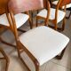 Set of 6 vintage Baumann sled chairs