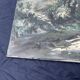 Expressionist landscape painting, signed, 92 x 65 cm
