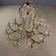 Antique Maria Theresa chandelier with 18 lights in glass, Italy, 19th century.