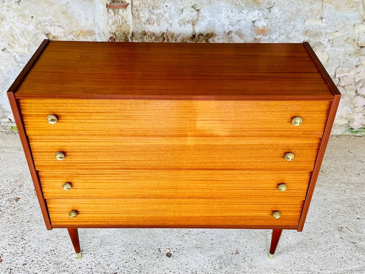Large vintage order 4 drawers circa 70