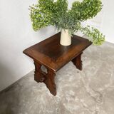 50s Brutalist Oak Coffee Table