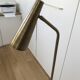 Brass floor lamp/reading lamp House Doctor