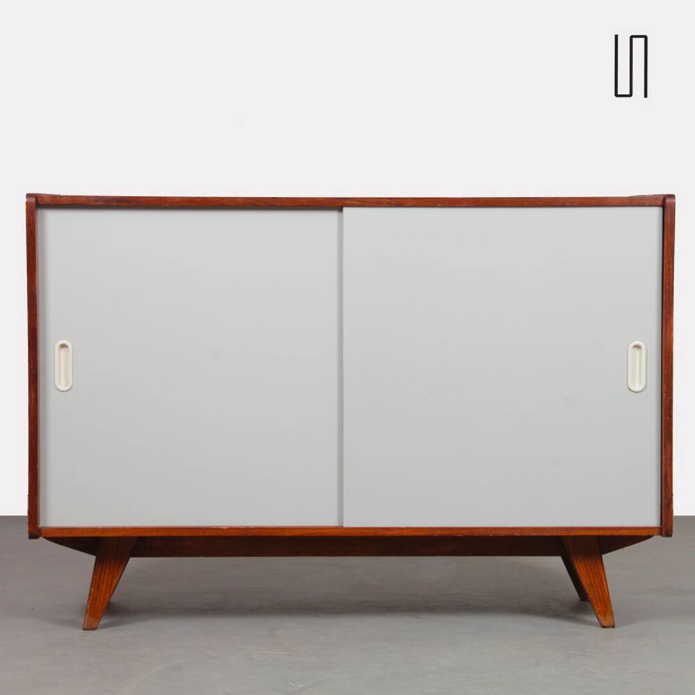 Commode vintage en chêne par Jiri Jiroutek, modèle U-452, 1960