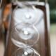 Lot of 4 feet for wine glasses