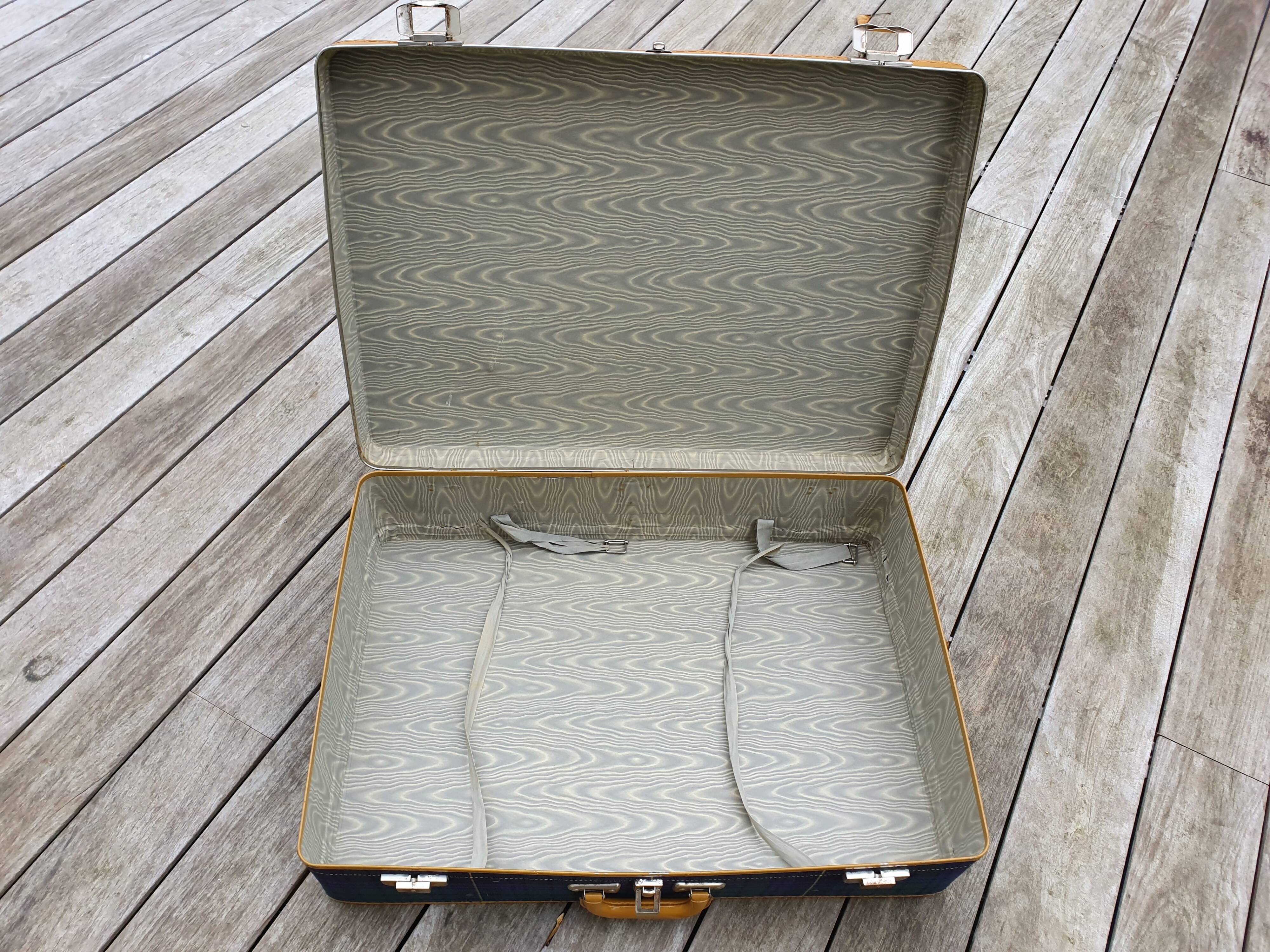 Vintage scottish suitcase