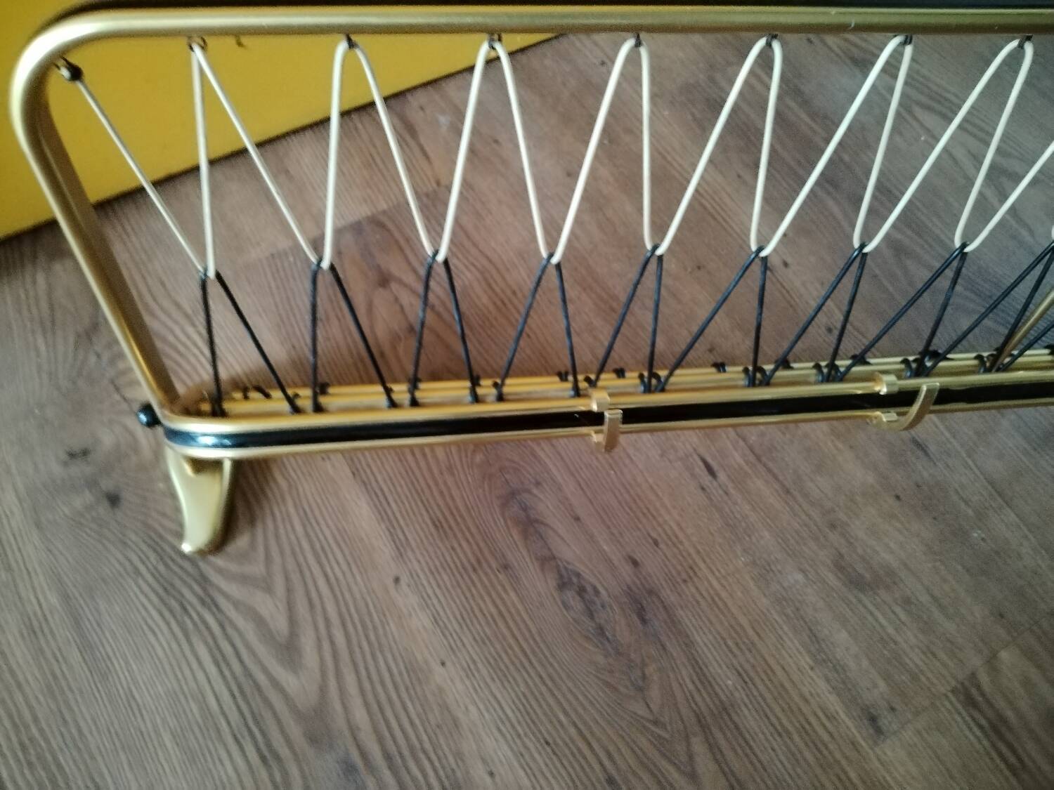 Pretty wall coat rack from the 60s