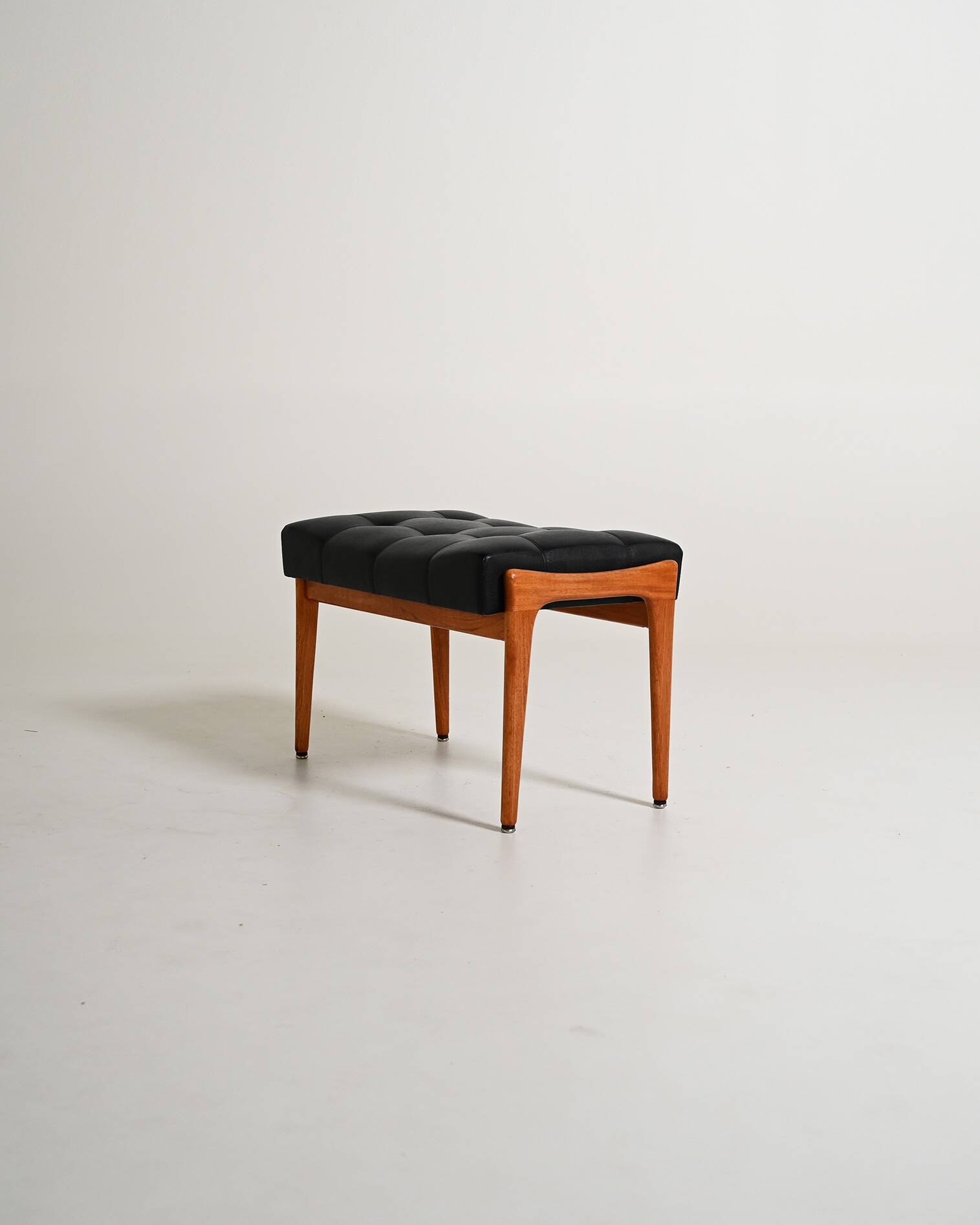 Bröderna Andersson upholstered stool, Sweden, 1960s