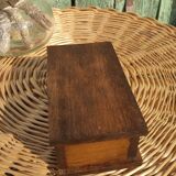 Vintage wooden and metal box