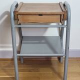 Boarding school bedside table