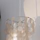 Mother-of-pearl pendant lamp 1970 vintage