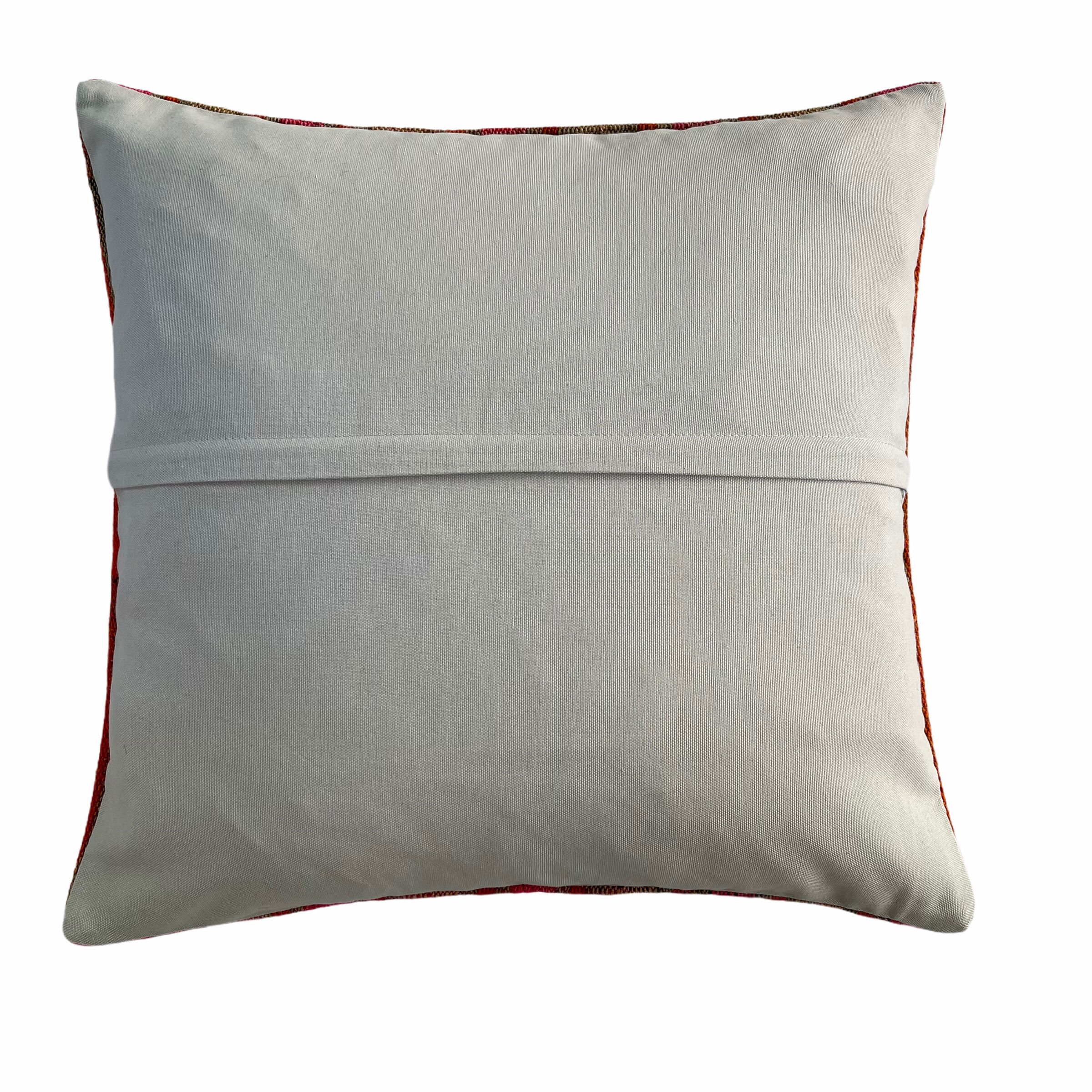 Vintage turkish kilim cushion cover , 60 x 60 cm