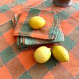 Ensemble de linge de table en coton, 1970