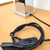 Vintage chrome table lamp 70s