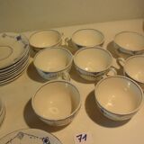 Set of 9 cups and under old Nimy Belgium Cup