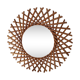 Mirror rattan sun 55 cm