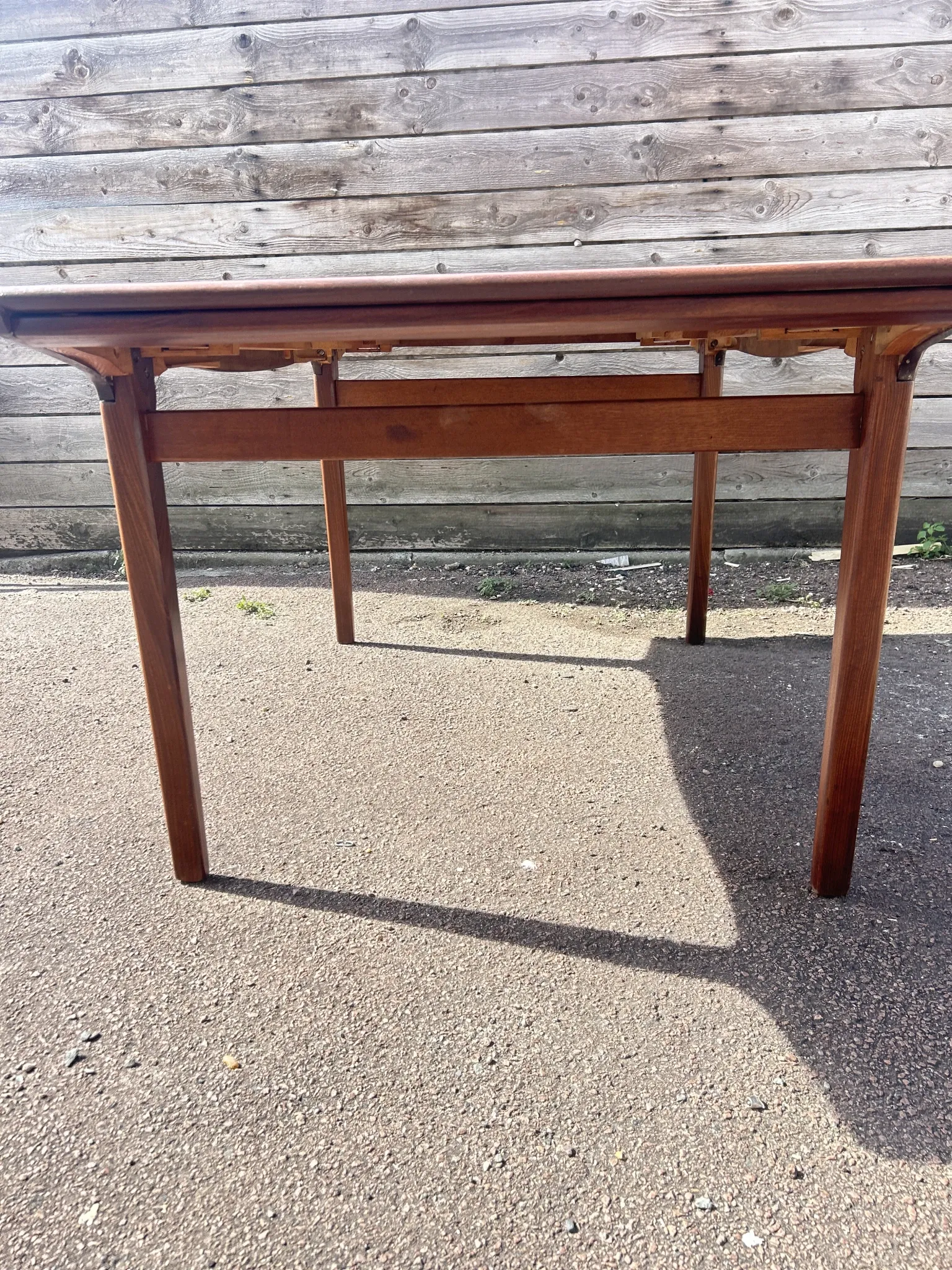 Table rectangulaire, extensible de Style Scandinave en teck