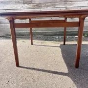 Table rectangulaire, extensible de Style Scandinave en teck