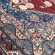 Large carpet old sinkiang done hand 268 x 360 cm