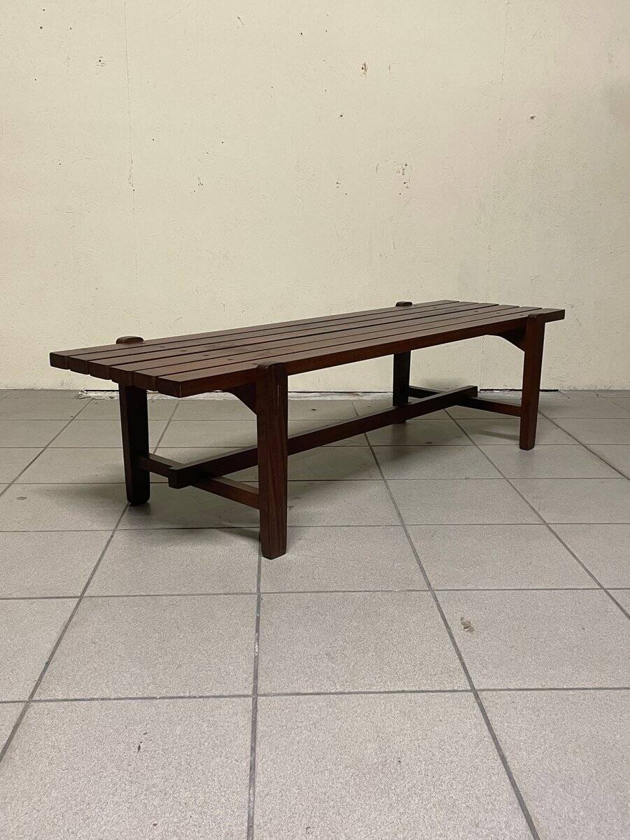 Vintage teak bench, Denmark, 1960s