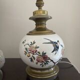 Japanese-style earthenware lamp
