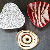 West Germany dinner plates and trinket trays