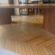 American walnut wood table