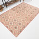 Antique handmade vintage rug 202x138cm