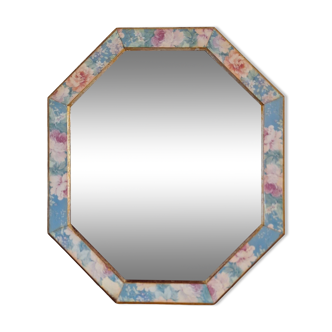 Vintage octagon mirror