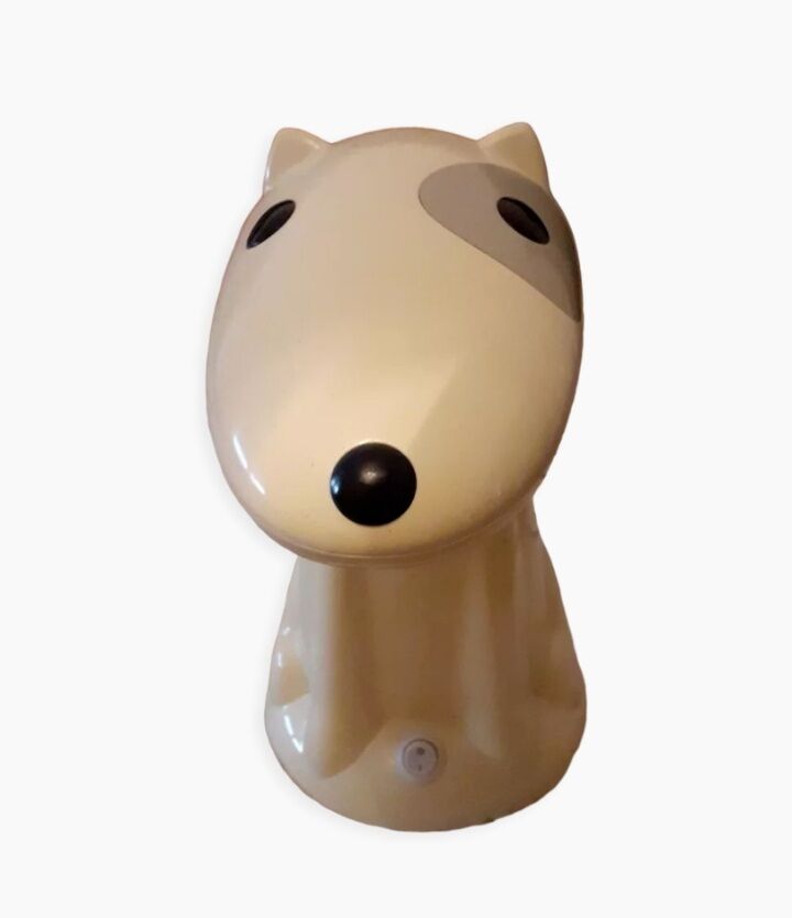 Lampe bull terrier vintage