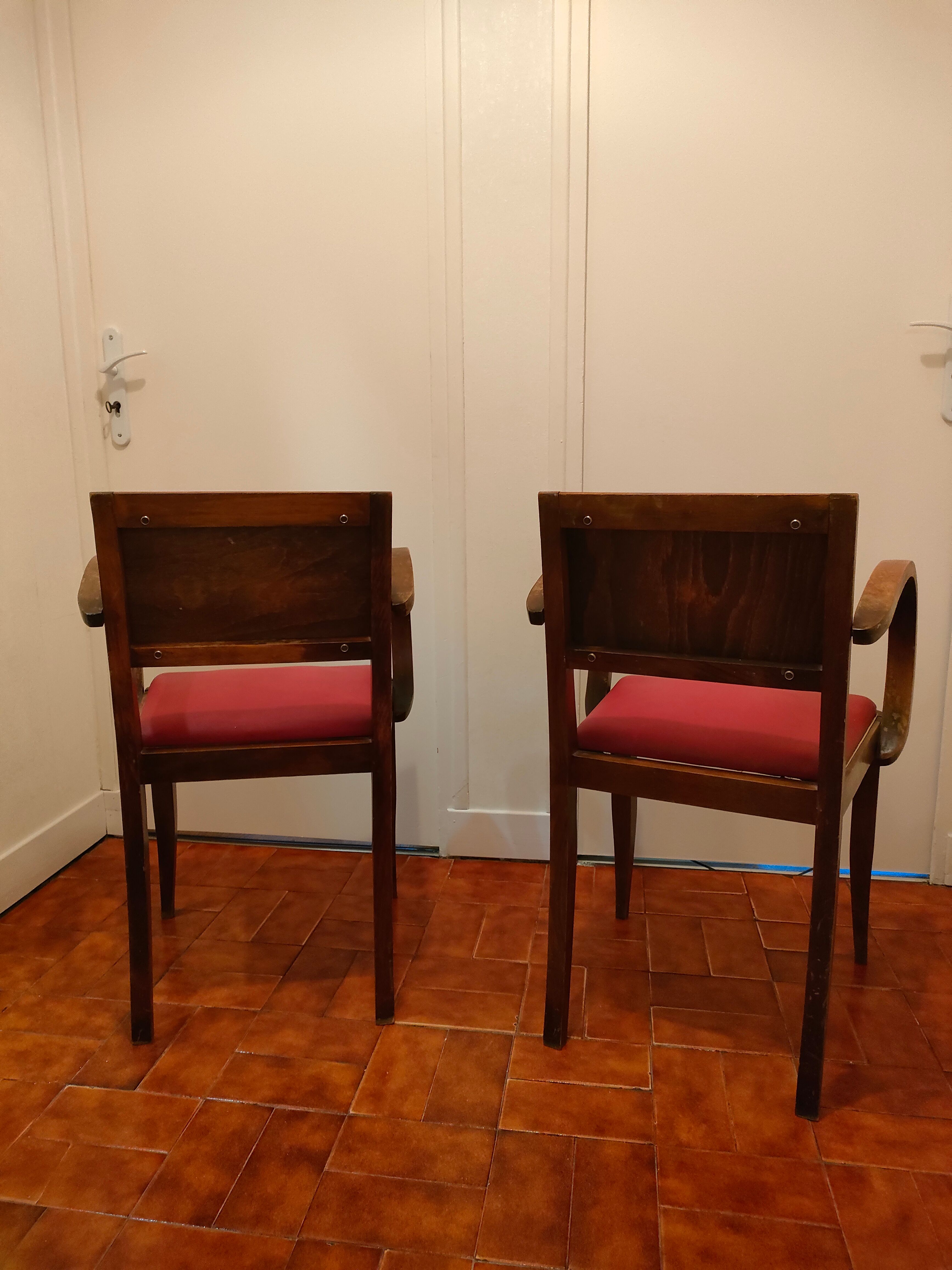 Bridge armchairs 1960