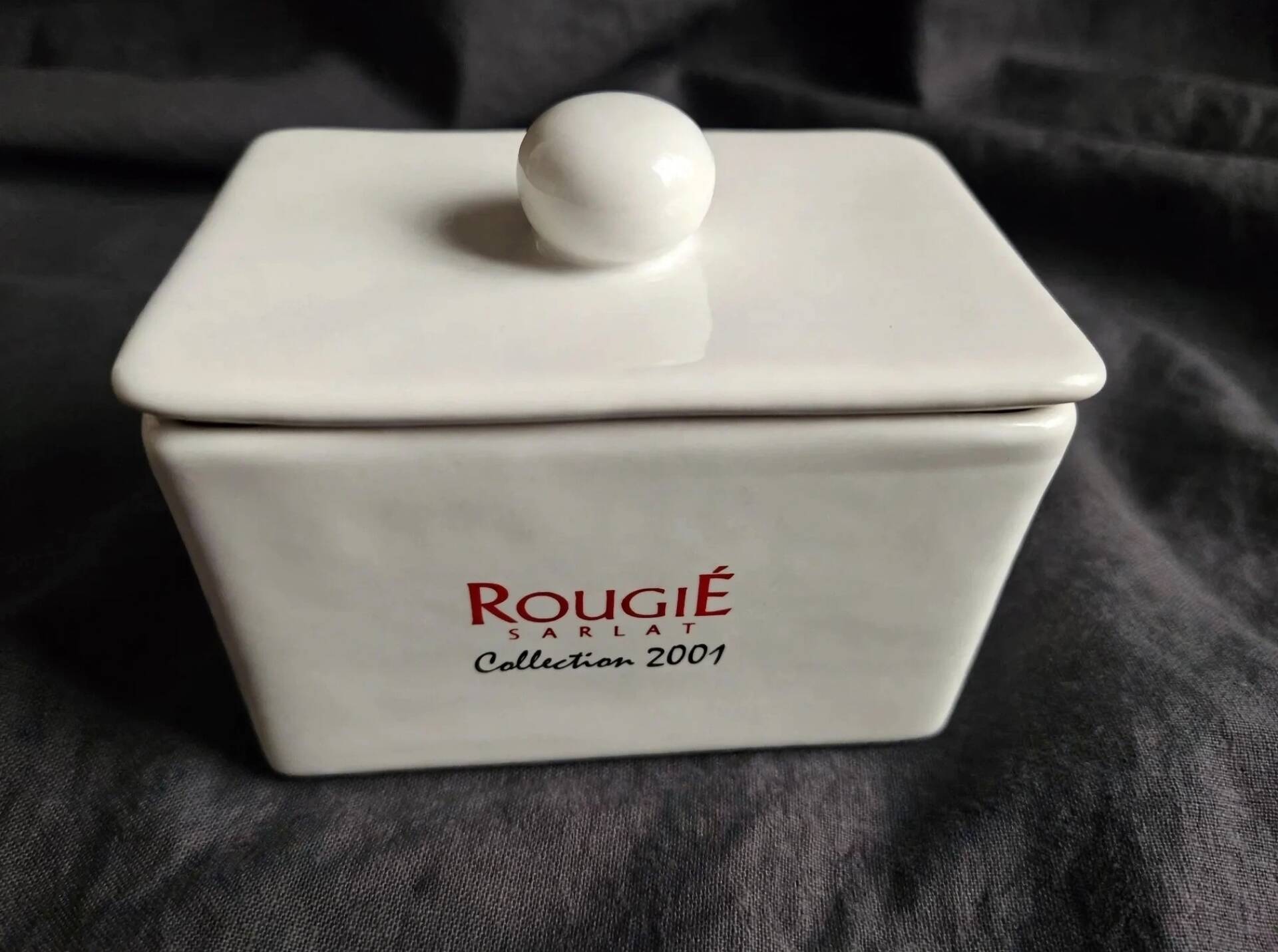 Terrine of foie gras Rougié Sarlat collection 2001 - collectible porcelain