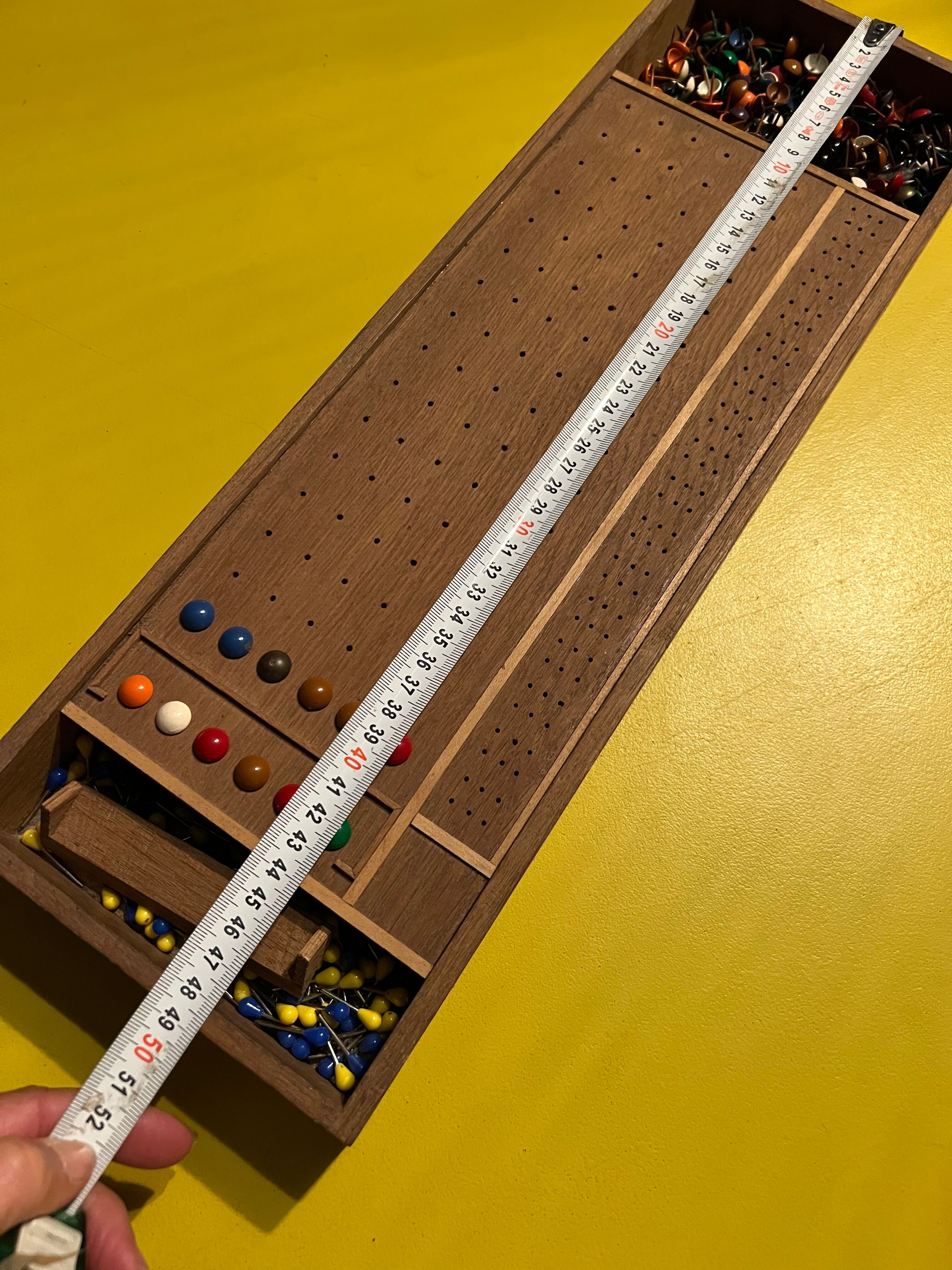 Rare, vintage Master Mind wood game